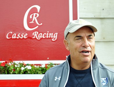 Trainer Mark Casse talks about not being able to run Classic Empire in the Belmont Stakes, due to an abscess