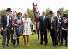 Idaho and Coolmore connections after the Galileo colt's Hardwicke Stakes win