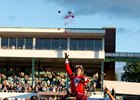 Luis Contreras celebrates his second straight Prince of Wales Stakes victory