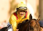 Mike Smith aboard Richard's Kid in 2010
