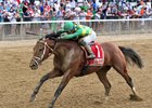 Keen Ice wins the Suburban at Belmont Park July 8