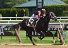 Coal Front stays undefeated with a victory in the Amsterdam Stakes