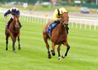 Nezwaah rolls home to win the Pretty Polly Stakes