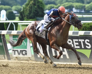 Mind Your Biscuits wins the 2017 Belmont Sprint Championship