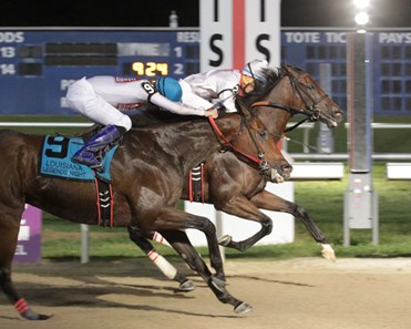 Sir Genghis wins the 2017 Louisiana Legends Classic
