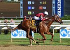 Gun Runner improved his rating with his Whitney Stakes (G1) win.