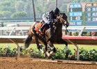Spiced Perfection rolls clear by two lengths in the Generous Portion at Del Mar Aug. 30