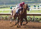 Skye Diamonds runs by Constellation to win the Rancho Bernardo