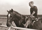 David Whiteley at Belmont Park in 1979