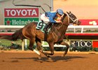 Boss Move romps by 7 1/2 lengths in her second start at Del Mar Aug. 25