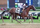 Sunset Ridge is now 4-for-4 after winning the Fleet Indian Stakes