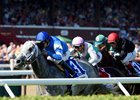 Zennor wins the 2017 Fasig-Tipton Lure Stakes