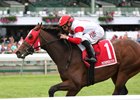 Hemp Hemp Hurray wins the 2017 Tyro Stakes at Monmouth Park
