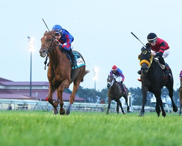 Giant Payday wins the 2017 Mystic Lake Derby