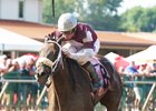 Tiger Moth wins the Groupie Doll Stakes at Ellis Park