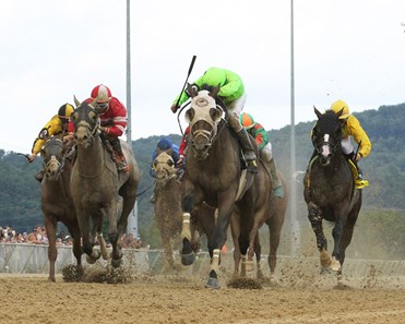 Fear the Cowboy wins the 2017 West Virginia Governor's Stakes