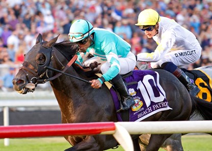Beach Patrol wins the 2017 Arlington Million