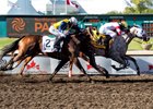 Chief Know It All wins the Canadian Derby