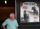 Gerry Dilger of Dromoland Farm, which consigned Nyquist and Always Dreaming