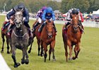 Winter rallies along the rail through the final furlong to win the Qatar Nassau Stakes