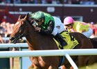 Proctor's Ledge rolls home to take the Lake Placid Stakes over Uni