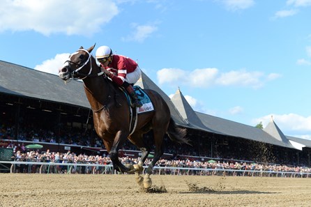 Copper Bullet wins the 2017 Saratoga Special Stakes (G2)