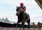 Rally Cry wins the 2017 Alydar Stakes