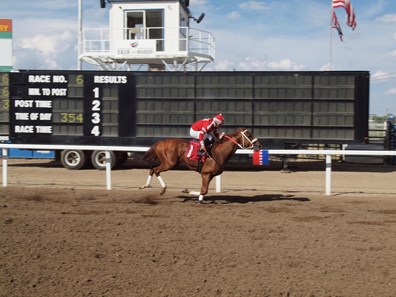I'm a Big Deal wins the 2017 North Platte River Stakes