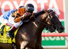 Cambodia with Drayden Van Dyke up takes the John C. Mabee Stakes (G2T)