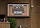 Hip 69, a Tapit filly, brings $2.7 million at the Keeneland September sale