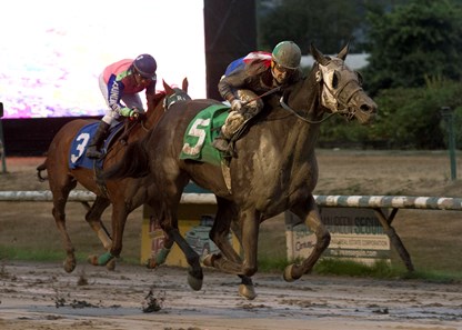 Notis the Jewell wins the Delta Colleen on 09/09/17 with rider Richard Hamel