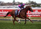Vega Magic wins the Memsie Stakes at Caufield