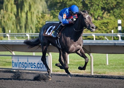 Bet She Wins wins The Arlington-Washington Lassie at Arlington International on September 9th 2017, jockey Jose Lopez up