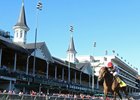 Awesome Slew wins the 2017 Ack Ack Stakes