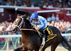Sporting Chance wins the Sept. 4 Hopeful Stakes at Saratoga