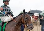 Romantic Vision with owner G. Watts Humphrey Jr.'s after her victory in the Oct. 8 Spinster