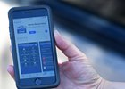 Horse racing app from Kenny McPeek. Oct. 19, 2017 in Lexington, Kentucky.