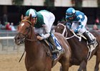 Happy Like a Fool wins the 2017 Matron Stakes at Arlington International