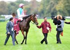 Enable after winning the Prix de l'Arc de Triomphe at Chantilly