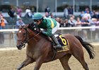 Engage wins the Futurity Stakes at Belmont Park