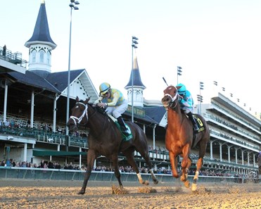 Road to Victory wins the 2017 Golden Rod Stakes
