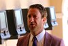 David Portnoy of Barstool Sports at Del Mar on November 4, 2017.