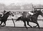 Glorious Song wins the 1980 Top Flight Handicap at Aqueduct