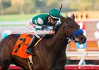 Edwards Going Left repelled a bid from Solid Wager to win the Cary Grant by a half-length at Del Mar