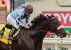 Prime Attraction draws away under Victor Espinoza to win the Native Diver Stakes at Del Mar