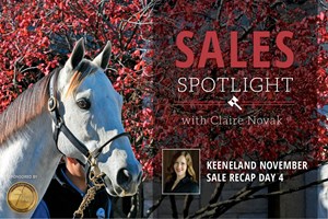 2017 Keeneland November Sale Day 4 Recap