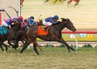 Mo Town shows an impressive turn of foot to win the Hollywood Derby at Del Mar