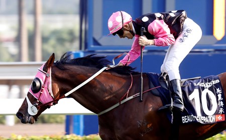 Beauty Generation wins the 2017 Hong Kong Mile
