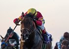 Ippodamia's Girl wins the Blue Norther Stakes at Santa Anita Dec. 31