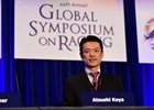 Atsushi Koya represented the Japan Racing Association at the Global Symposium on Racing
